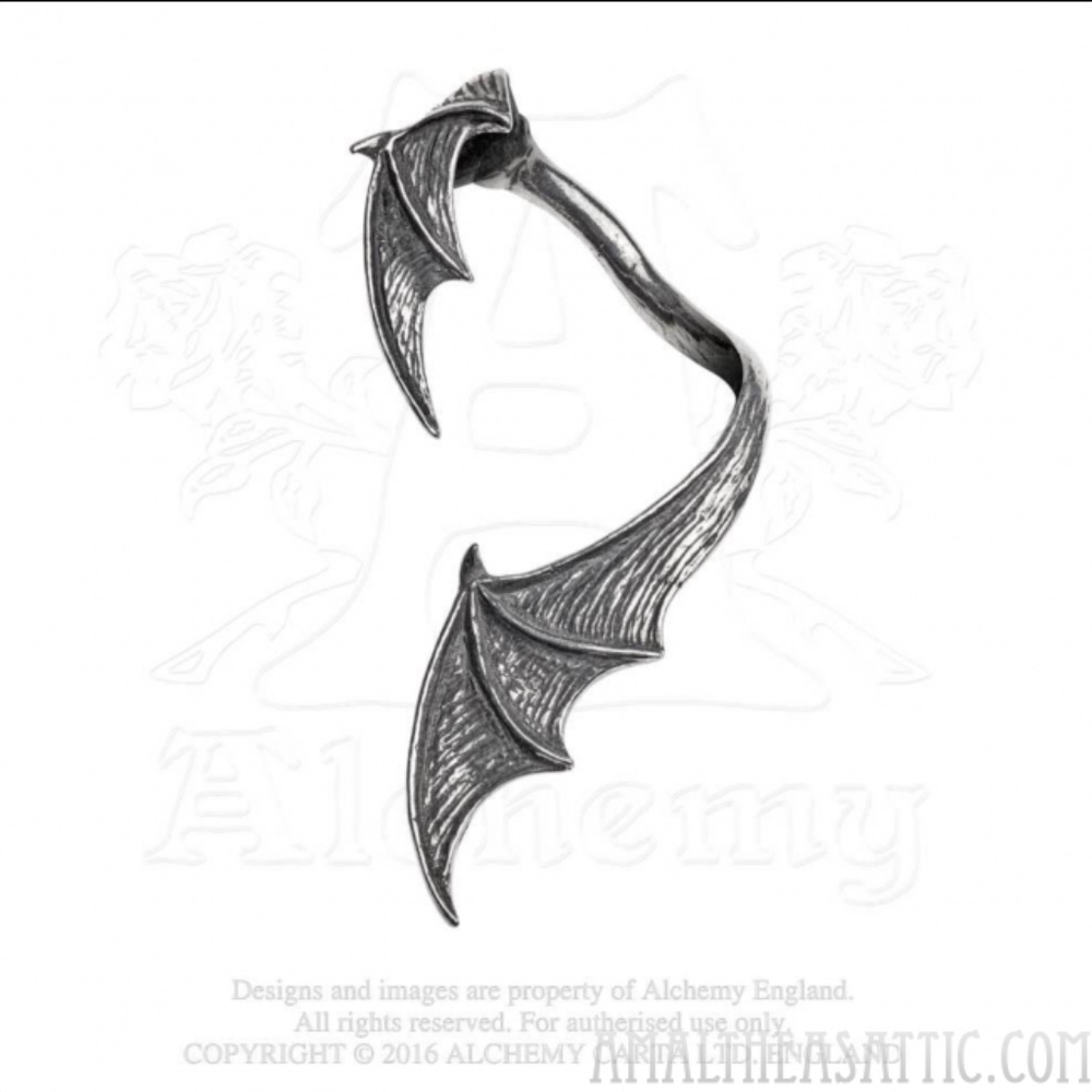 A Night With Goethe Bat wing Ear wrap - Picture 2 of 4